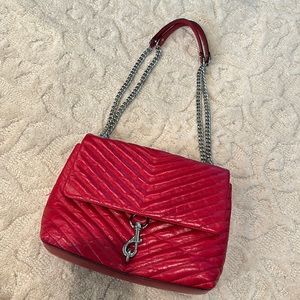 Rebecca Minkoff Edie Flap Red Bag